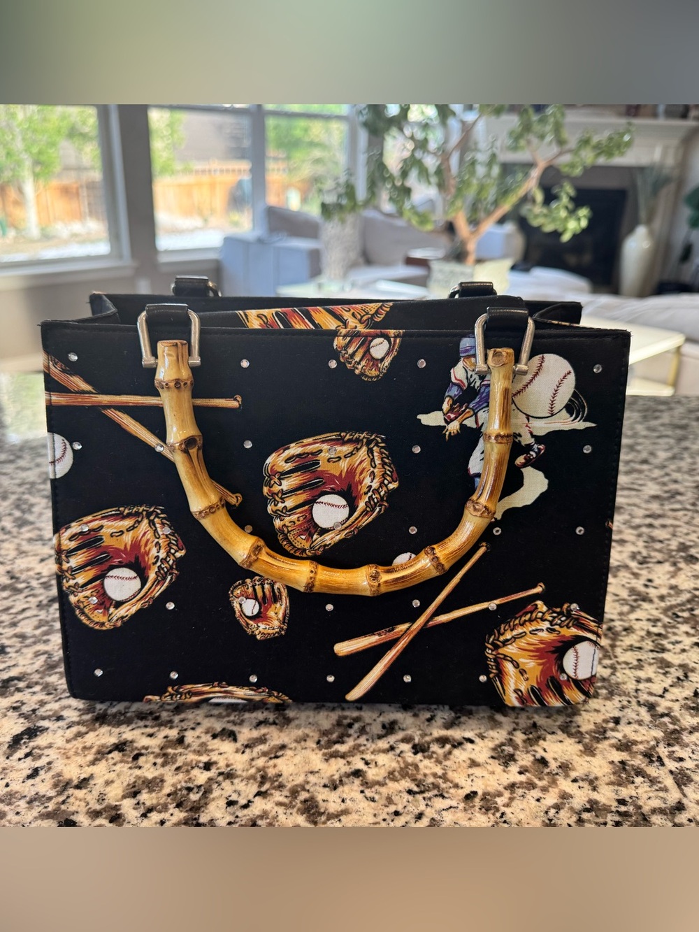 Baseball Theme Purse